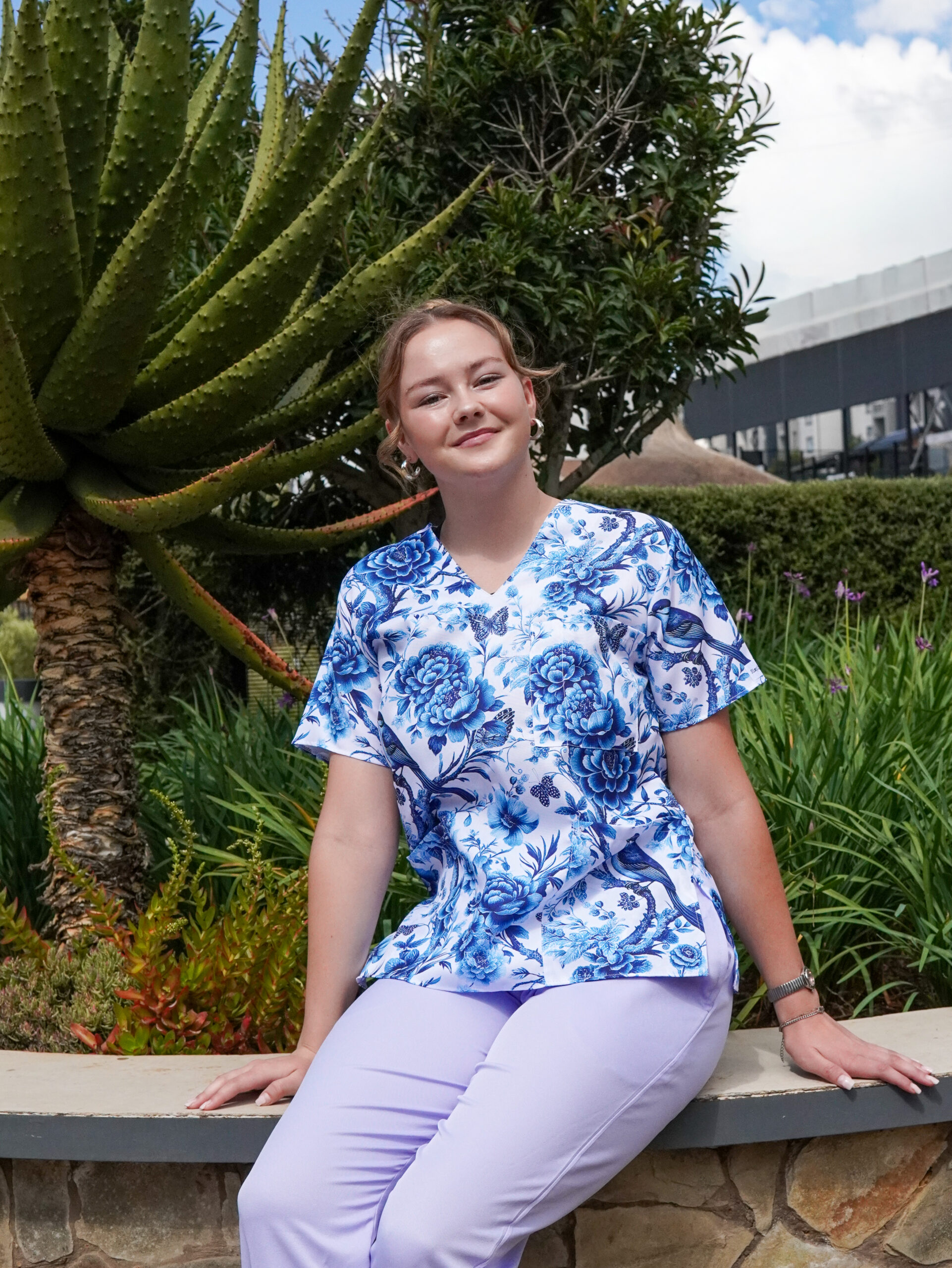 Aviary in white - Elevate Your Style with Simply Scrubs SA - Image 2
