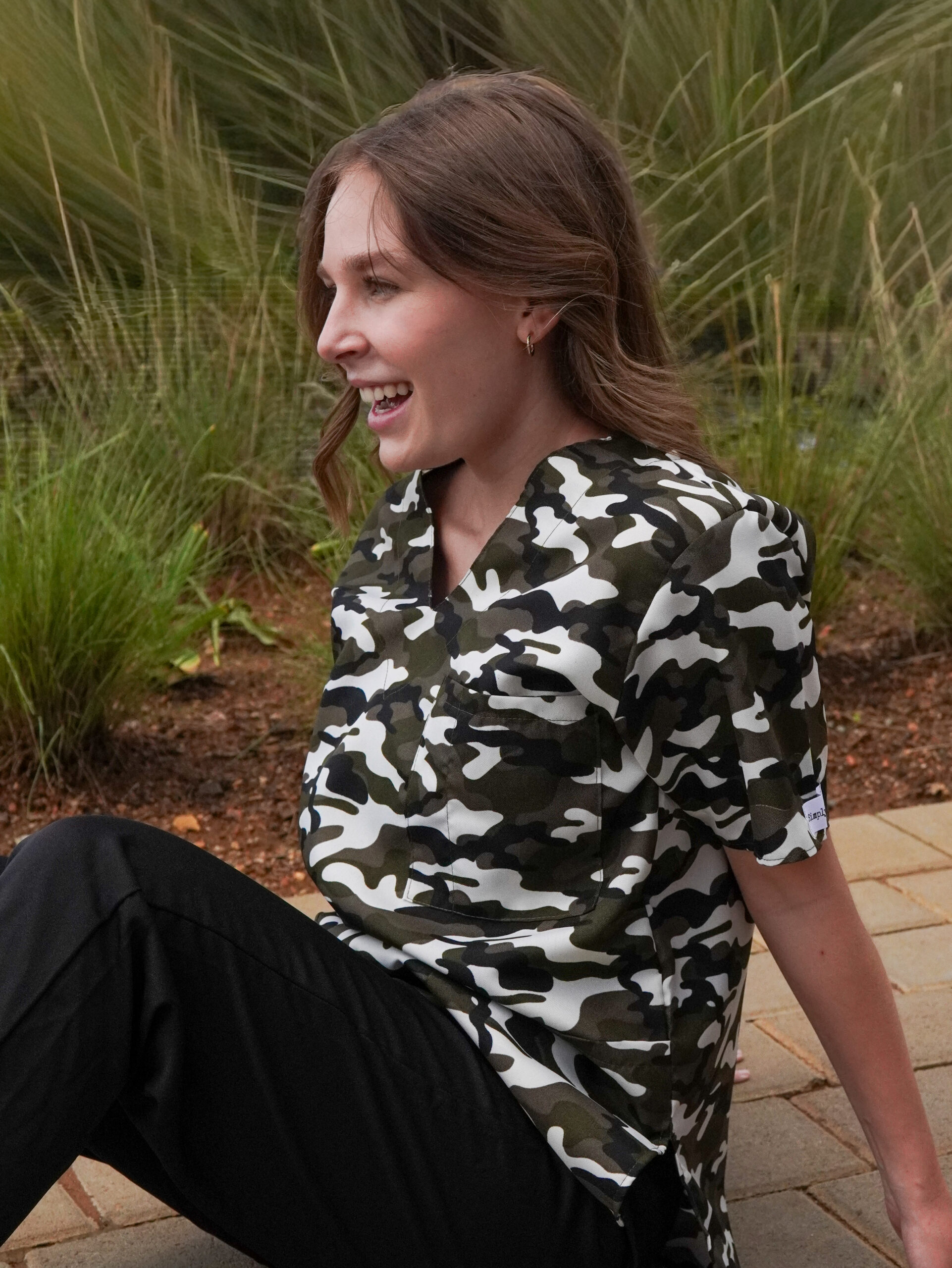 Classic Camo - Elevate Your Style with Simply Scrubs SA - Image 3